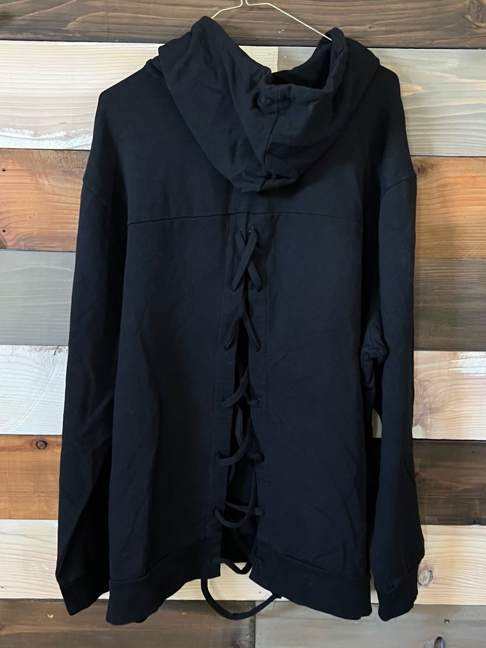 torrid Deep Black Everyday Fleece Hoodie - Picture 2 of 3